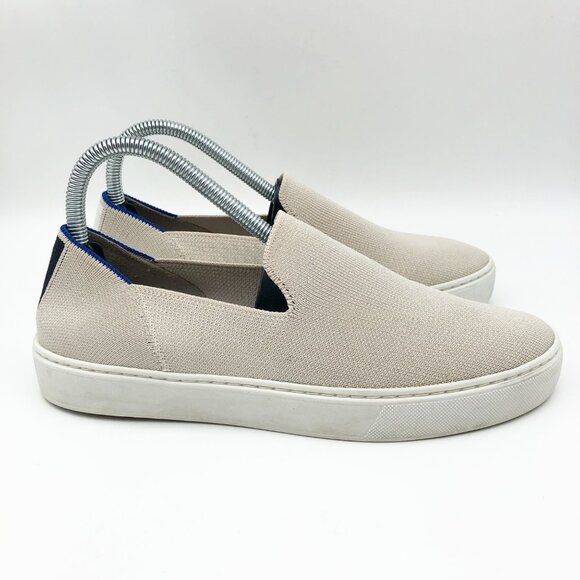 ROTHY'S The Original Slip On Sneaker In Neutral Womens 8 - Picture 4 of 11